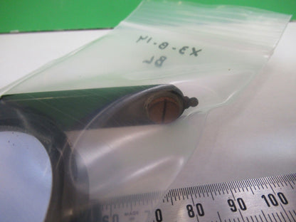 ANTIQUE BRASS MOUNTED MIRROR BAUSCH LOMB MICROSCOPE PART AS PICTURED X3-B-14