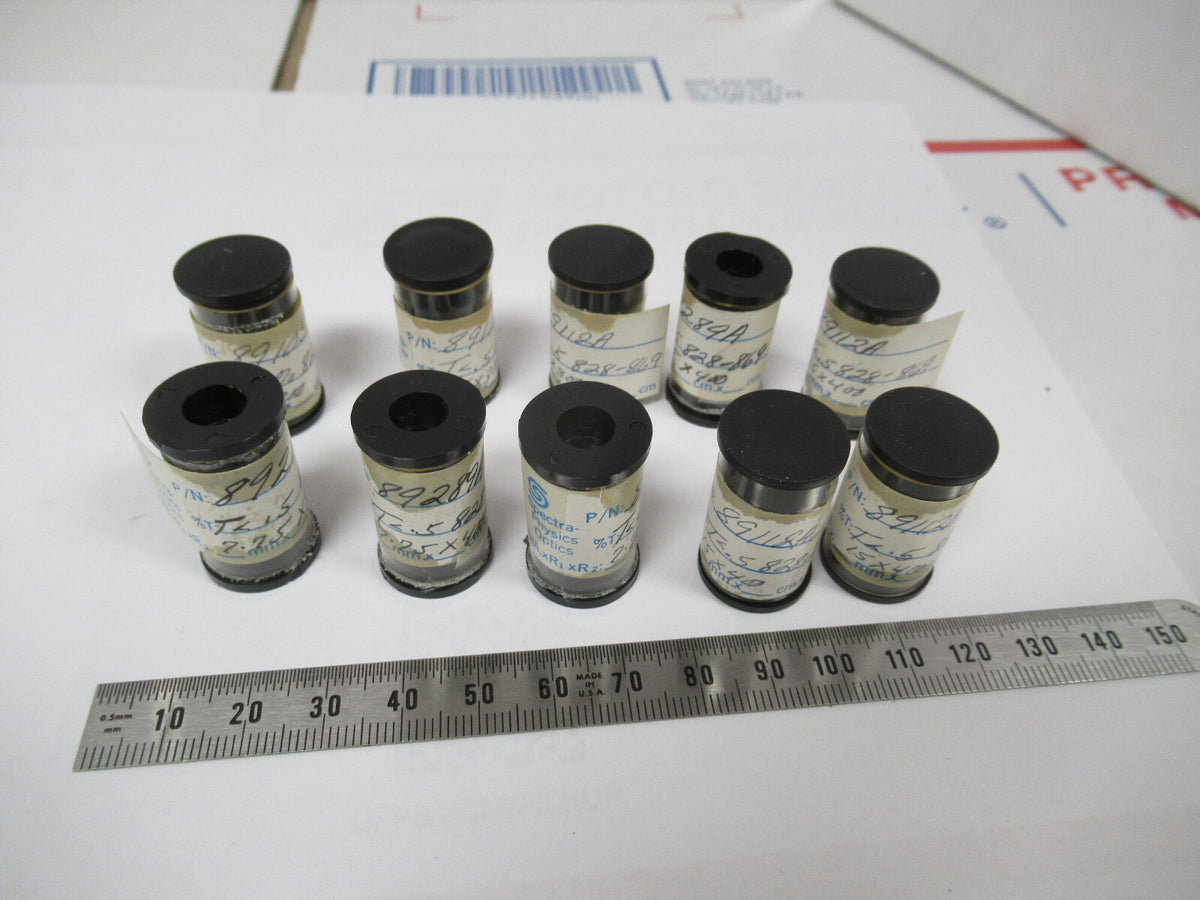 Optical Lot Spectra-Physics Lenses 828-868nm Laser Optics