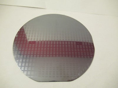 COLLECTABLE SILICON SINGLE CRYSTAL WAFER + ELECTRONIC COMPONENTS AS PIC #FT-1-21