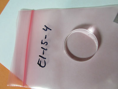 OPTICAL FLAT BK7 GLASS LASER OPTICS BIN#E1-15-4