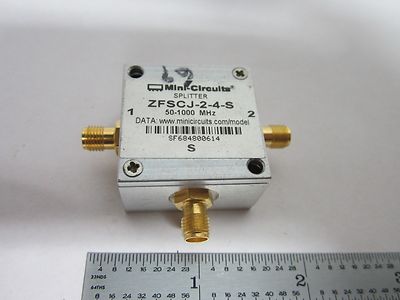 MINI CIRCUITS ZFSCJ-2-4-S POWER SPLITTER GHz RF MICROWAVE FREQUENCY BIN#J6-25