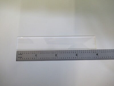 OPTICAL BK7 GLASS BAR LIGHT GUIDE LASER OPTICS AS PICTURED &58-B-15