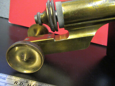 Antique Bausch & Lomb Brass Frame Limb Microscope Part