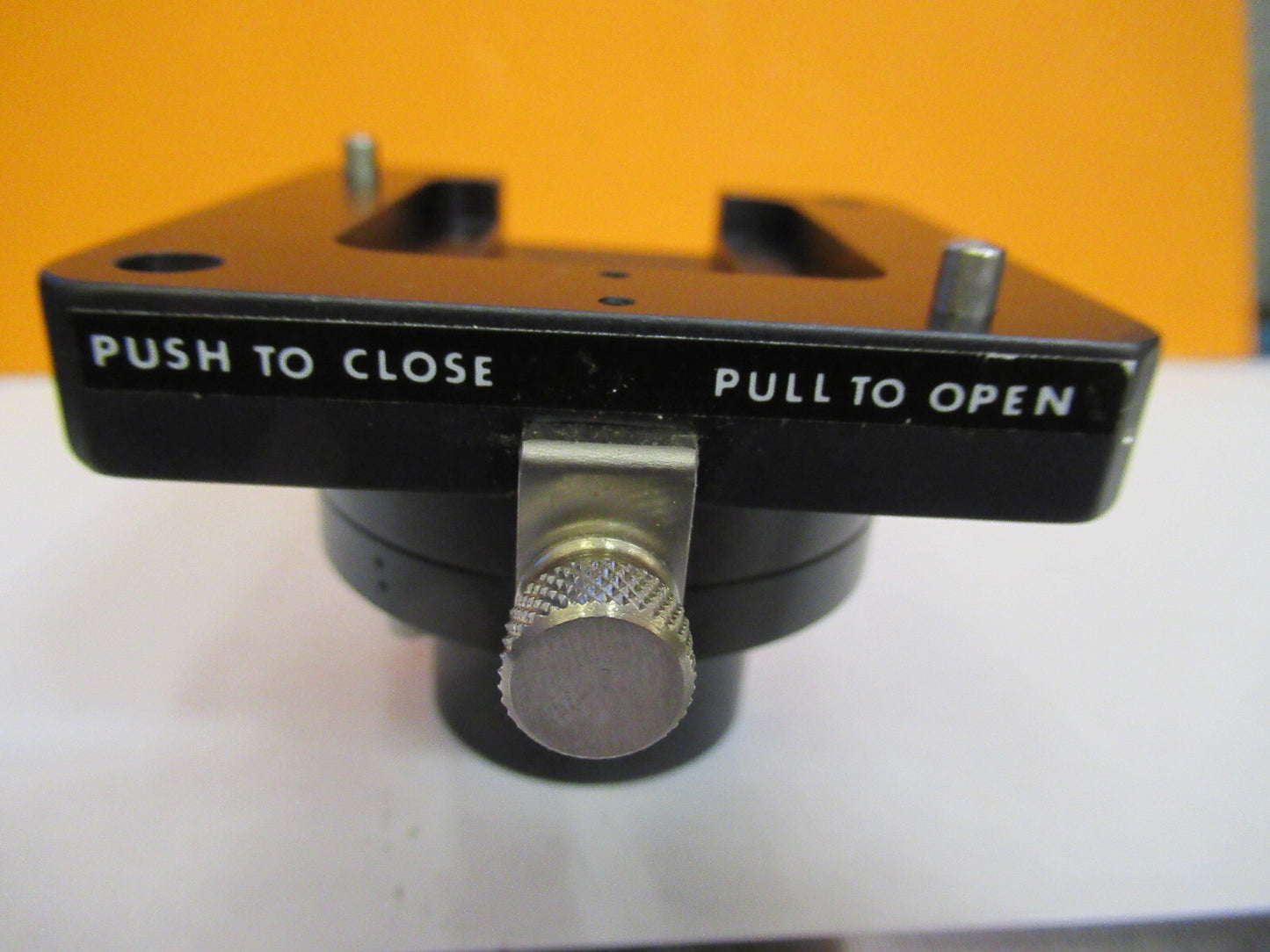 OLYMPUS JAPAN SHUTTER ASSEMBLY OPTICS MICROSCOPE PART AS PICTURED 72-C-11