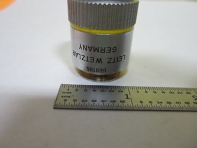 MIKROSKOPTEIL OBJEKTIV LEITZ GERMANY HL 10X INFINITY OPTICS AS IS BIN#N8-91