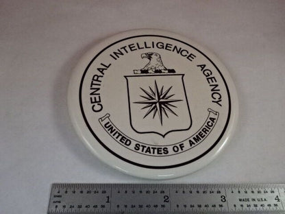COLLECTABLE COASTER for cups CIA CENTRAL INTELLIGENCE AGENCY AS IS #80-32