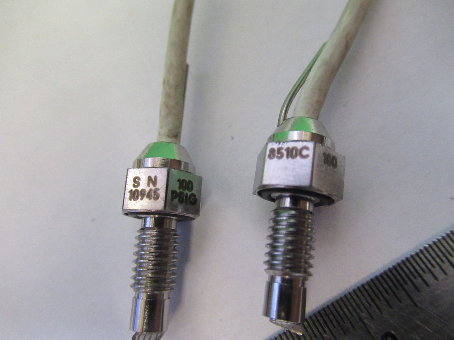 ENDEVCO 8510C PRESSURE SENSOR LOT FOR PARTS OR REPAIR AS PICTURED V3-A-25