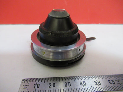 AO SPENCER CONDENSER + IRIS ANTIQUE MICROSCOPE PART AS PICTURED 6V-FT-70