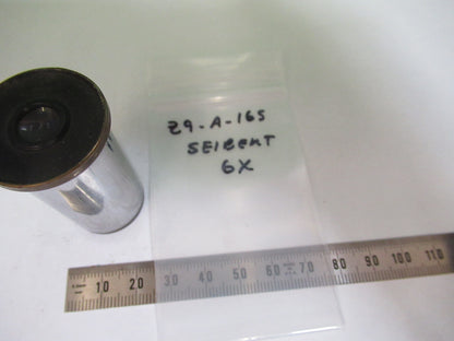 Antique Seibert Ocular Eyepiece 6X Microscope Part