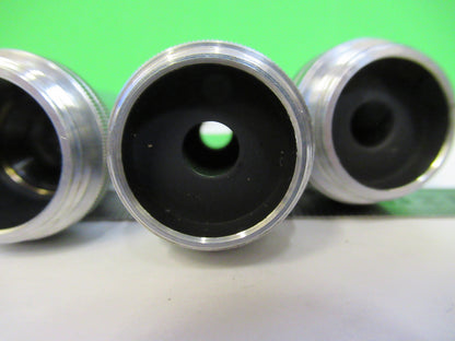 Cbs Christoph Beck & Söhne Lot Objective 10X 45X 100X Microscope Part