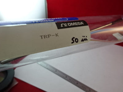 OMEGA ENGINEERING THERMOCOUPLE K TRP-K TEMPERATURE SENSOR AS IS #50