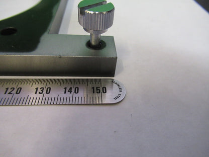 MITUTOYO JAPAN ADAPTER STAGE MICROSCOPE PART AS PICTURED T2-A-43