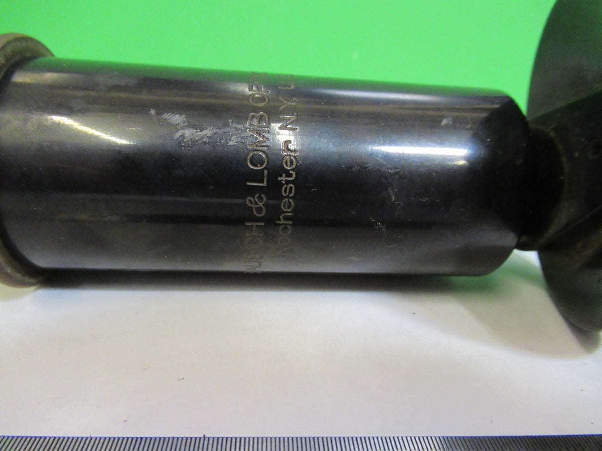 ANTIQUE BAUSCH LOMB TUBUS + NOSEPIECE MICROSCOPE PART AS PICTURED S7-A-17