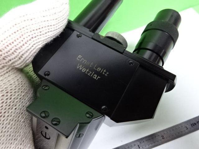 Microscope Part Ortholux Ernst Leitz Germany Head [tight tube]