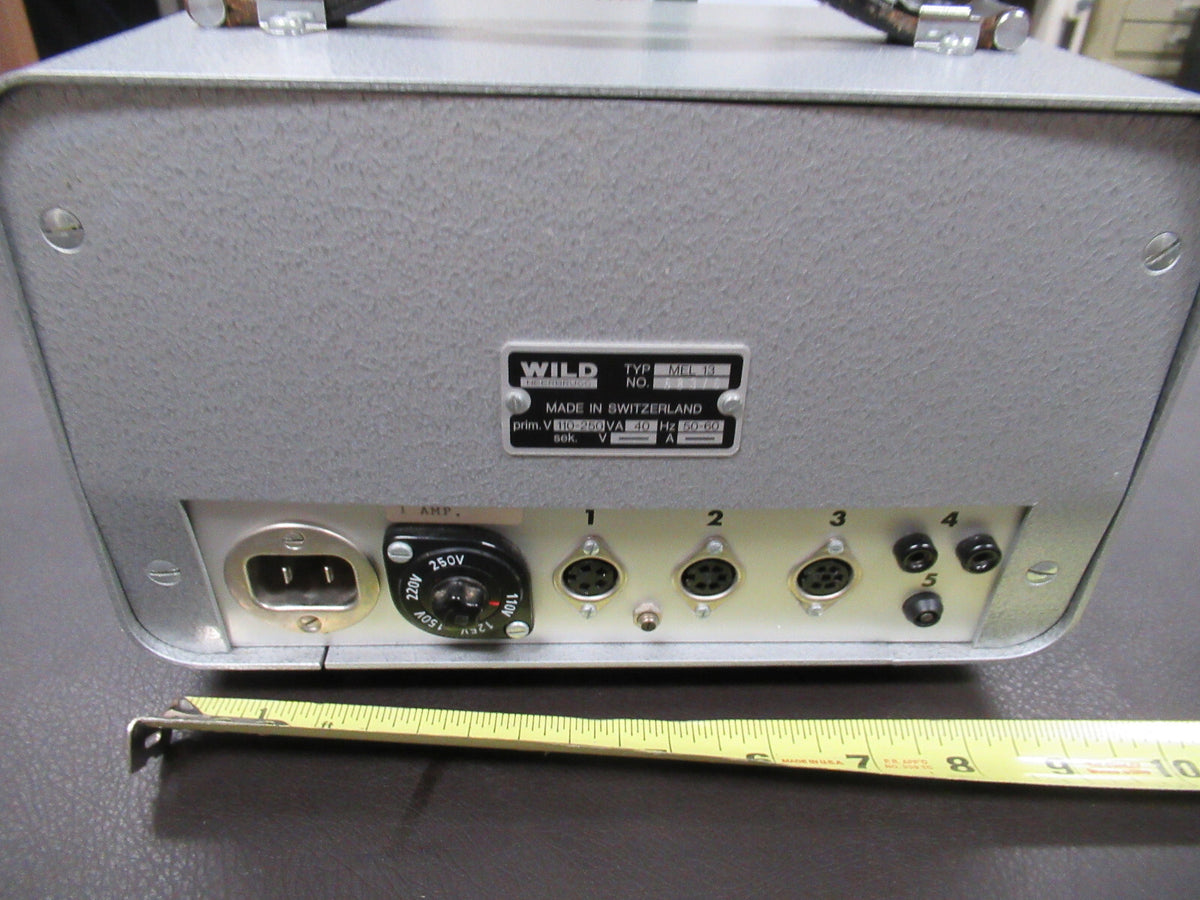 Wild Swiss Power Supply MEL-13 Microscope Part