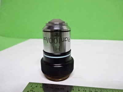 MIKROSKOPTEIL OBJEKTIV OLYMPUS HI 100X PLAN OPTICS AS IS B2-M-05