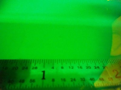 MICROSCOPE PART  OPTICAL MCBAIN COATED GREEN FILTER OPTICS AS IS BIN#Y2-42