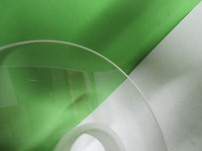 OPTICAL MIL SPEC BI CONVEX Linse [einige Kratzer] LASER OPTICS AS IS BIN#S3-07