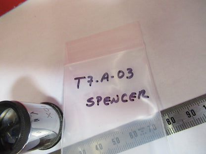 ANTIQUE SPENCER AO EYEPIECE 10X OPTICS MICROSCOPE PART AS PICTURED  T7-A-03