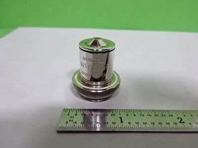 MIKROSKOPTEIL OBJEKTIV CARL ZEISS DEUTSCHLAND APO 90X [schmutzig] OPTIK WIE BESEHEN #AE-24