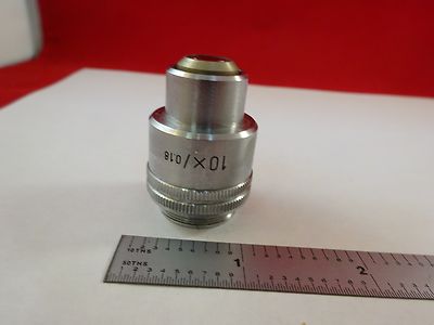 Microscope Part Objective 10X Ernst Leitz Germany Optics