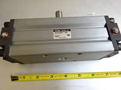 SMC AIR ROTARY ACTUATOR PNEUMATIC NCRA1B550-190 RARE AS IS TB-3