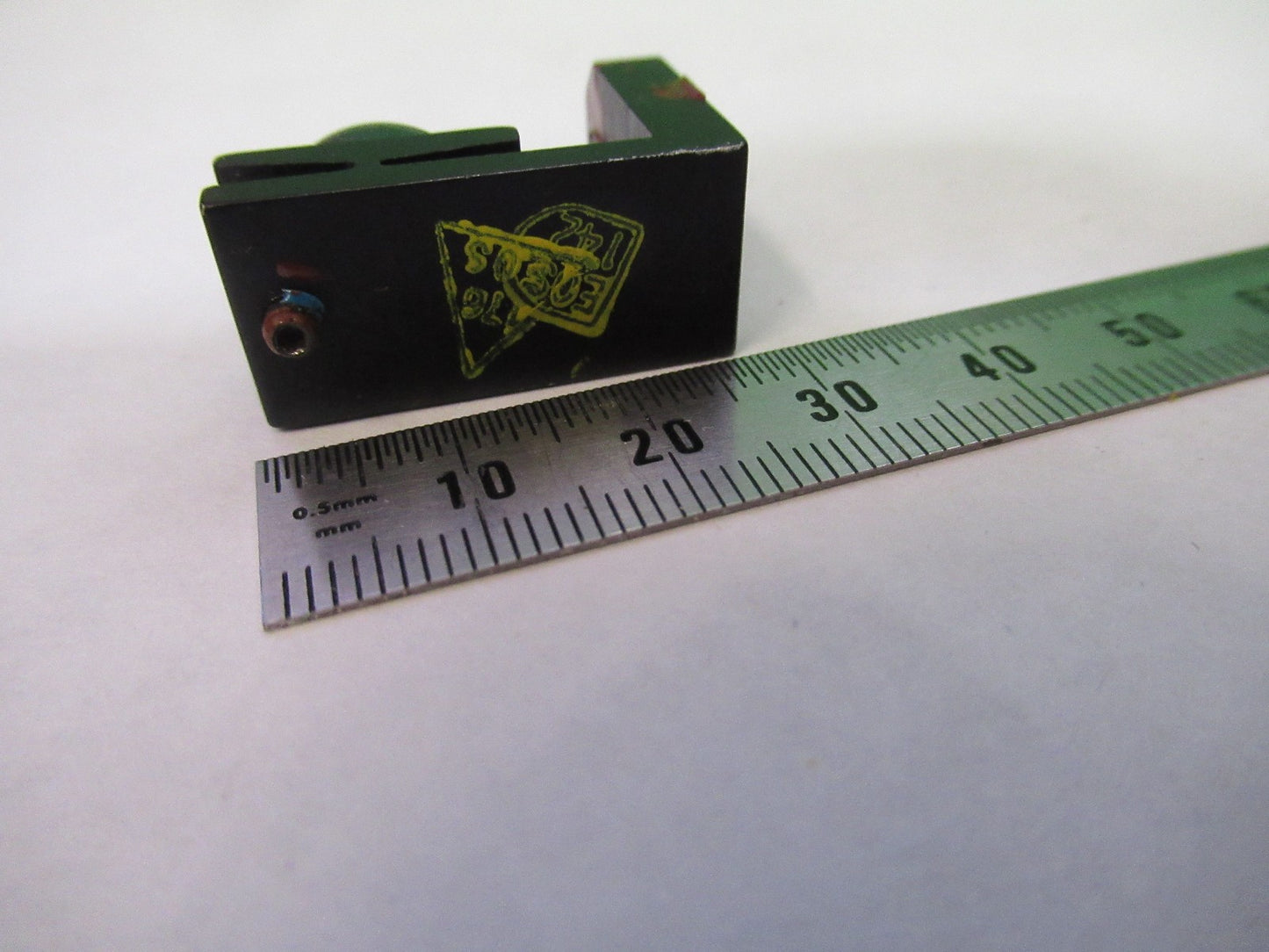 OPTICAL DICHROIC MIRROR GLASS FLAT OPTICS AS PICTURED U8-A-27