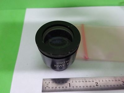 MICROSCOPE PART EYEPIECE UNITRON NWF10X OPTICS AS IS BIN#W1-12