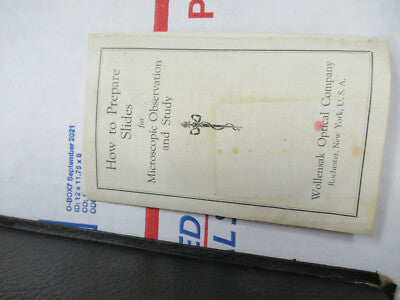 COLLECTABLE ANTIQUE WOLLENSAK MINI MICROSCOPE AS PICTURED R5-A-22