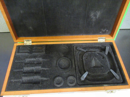 Empty Brüel & Kjær Denmark Mahogany Wood Box Instrument