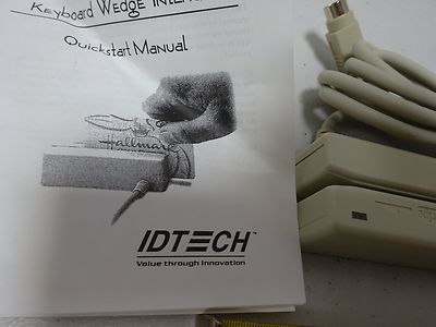IDTECH MINIMAG CREDIT CARD READER MAGNETIC STRIPE AS IS BIN#TC-4-1-K