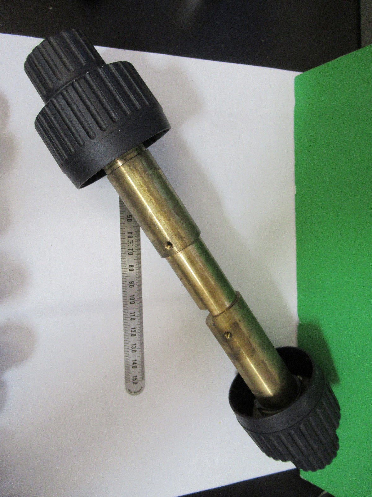 LEICA LEITZ GERMANY DMRB SET KNOBS STAGE MICROSCOPE PART AS PICTURED V7-FT-91