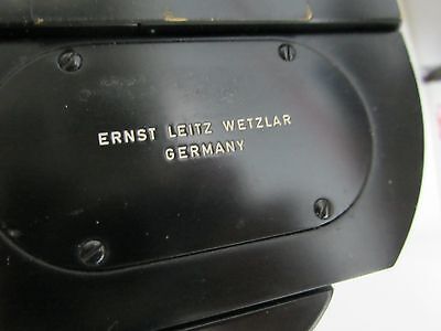 MICROSCOPE PART LEITZ WETZLAR HEAD ORTHOLUX 1.25X OPTICS AS IS BIN#H8-19