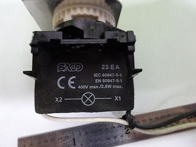 CONTROL SYSTEMS BACO  23E  AS IS BIN#72-78