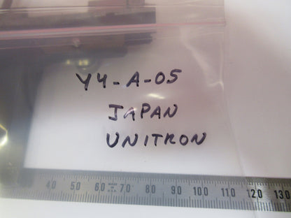 UNITRON JAPAN ASSEMBLY XY STAGE TABLE MICROSCOPE PART AS PICTURED Y4-A-05