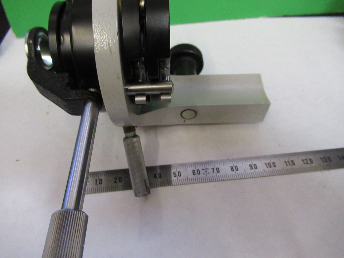 ZEISS GERMANY POL CONDENSER + POLARIZER HOLDER MICROSCOPE PART AS PICTURED X9B64
