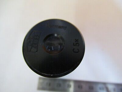 CARL ZEISS EYEPIECE C5X OCULAR LENS MICROSCOPE PART AS PICTURED P2-A-30