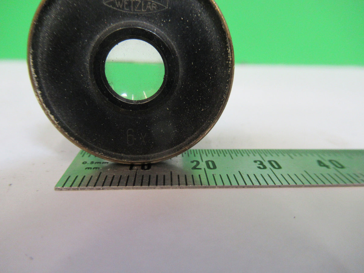 Antique Seibert Ocular Eyepiece 6X Microscope Part