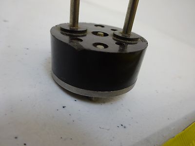 ANTIQUE QUARTZ RADIO WWII CRYSTAL DC-4 3500 KC FREQUENCY CONTROL #K6-98