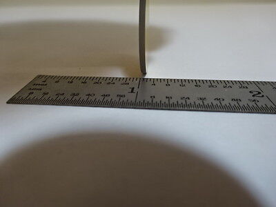 BLANK PIEZOELECTRIC QUARTZ CRYSTAL X-CUT GOLD PLATED PIEZO SENSOR AS IS #AL-18