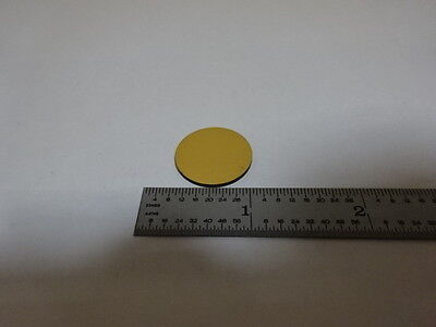 BLANK PIEZOELECTRIC QUARTZ CRYSTAL X-CUT GOLD PLATED PIEZO SENSOR AS IS #AL-18