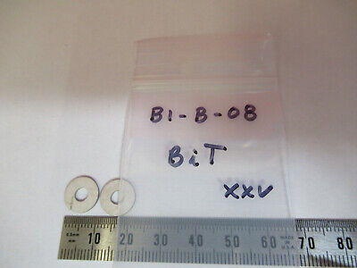 PIEZOELECTRIC CRYSTAL BISMUTH TITANATE SILVER PLATED ULTRASONIC AS PIC B1-B-08