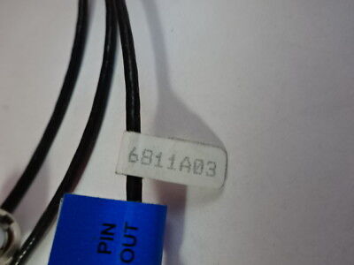 PIEZO low noise CABLE TRIAXIAL 6811A03 for ACCELEROMETER AS IS #95-50G