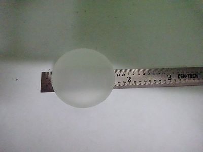 MICROSCOPE PART OPTICAL LENS DIFFUSER FROSTED CX CC THICK AS IS OPTICS BIN#V7-28