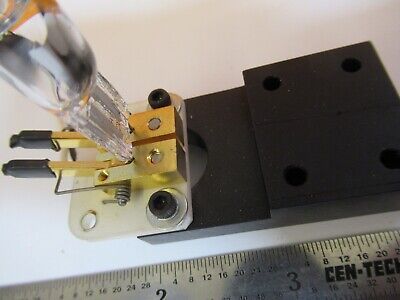 OLYMPUS JAPAN LAMP BULB HOLDER ASSEMBLY MICROSCOPE PART AS PICTURED &Q6-A-74