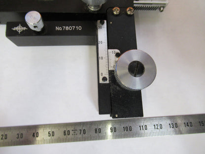 JAPAN SWIFT  XY CLIPS STAGE MICROSCOPE PART AS PICTURED Y3-A-105
