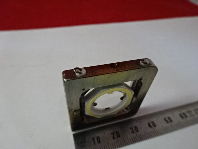 Rare Flatpack Fixture for Gold Plated Quartz Crystal Frequency Control