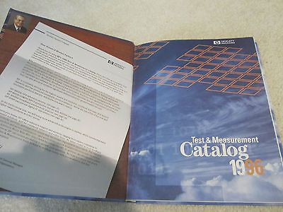 HP HEWLETT PACKARD TEST MEASUREMENT CATALOG 1996