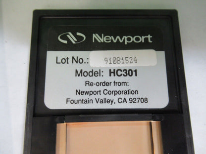 FOR PARTS NEWPORT HC-301 THERMOPLASTIC PLATE HOLOGRAPHY AS PICTURED G7-A-44