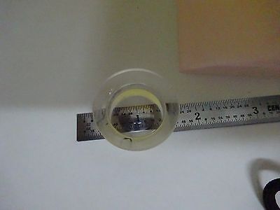 OPTICAL NICE COMPOUNDED CONCAVE LENS LASER OPTICS AS IS BIN#X5-27